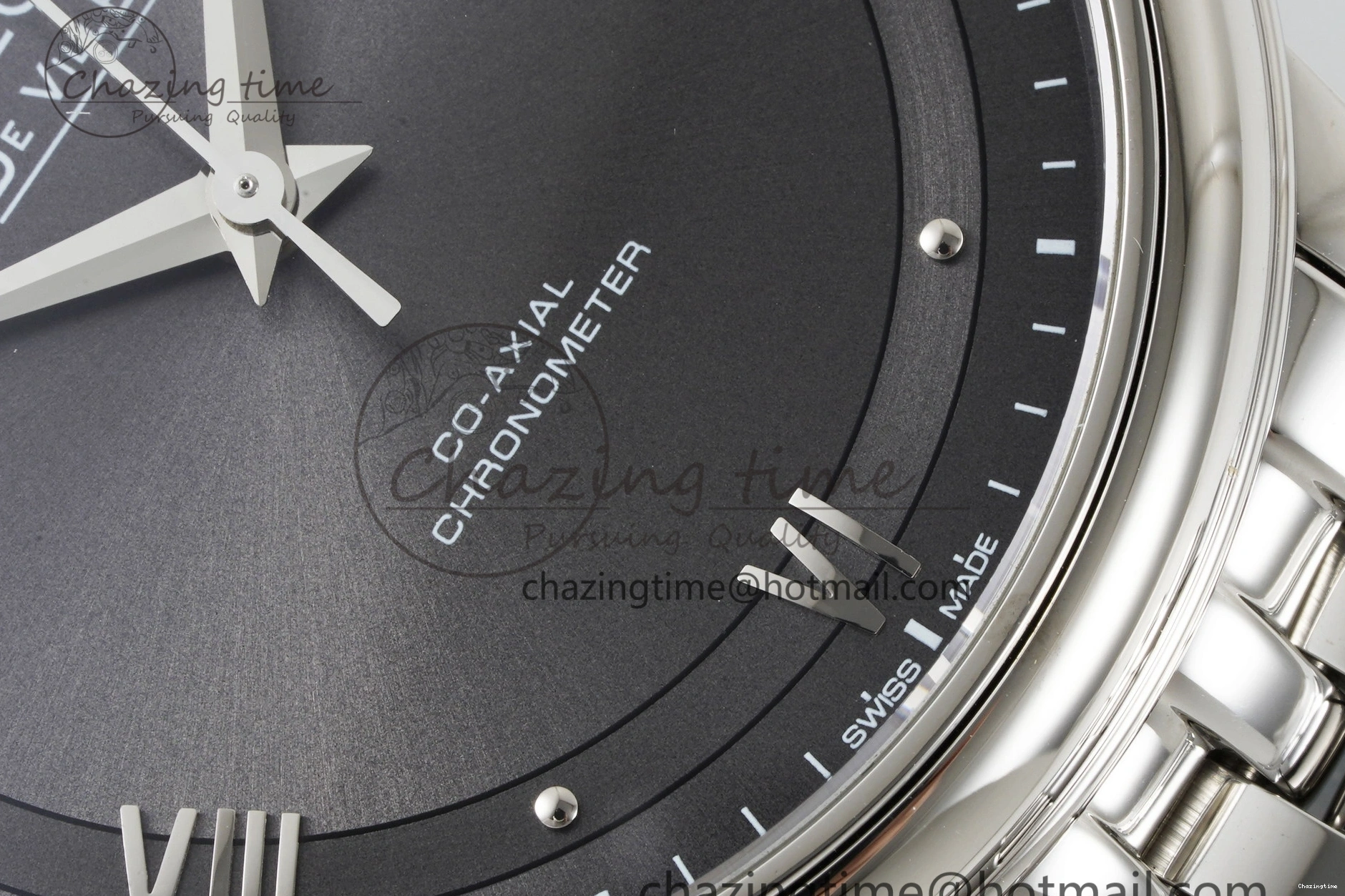 0218 Bold De Ville SS TWF 1:1 Best Edition Gray Dial on SS Bracelet MIYOTA 7840